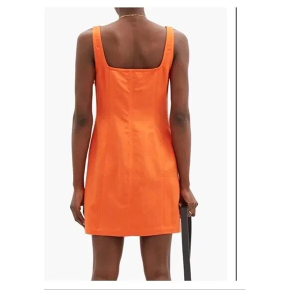 Mara Hoffman Anita Orange Mini Dress - Picture 3 of 13